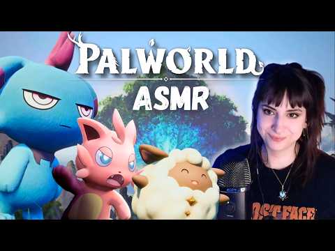 ASMR ~ Gameplay Palworld 1.0 🦖 Mostrando meus Pals Gigantes e Bonitos + Tour da Base