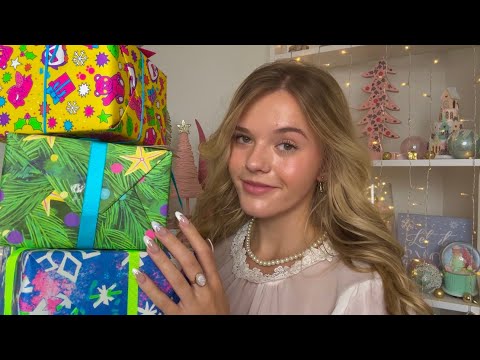 ASMR Kind Rich Girl Spoils You For Christmas 🛍️✨