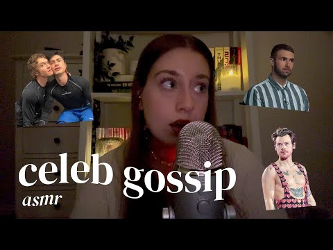 asmr | your pop culture update (more harry styles / beckhams tea, tv hype, viral moments)