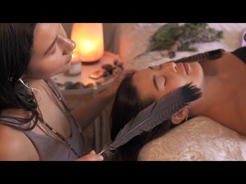 [ASMR] Light Feathery Touch 🪶 Sweeping and Tracing on Skin & Hair (Compilation, Real Person)