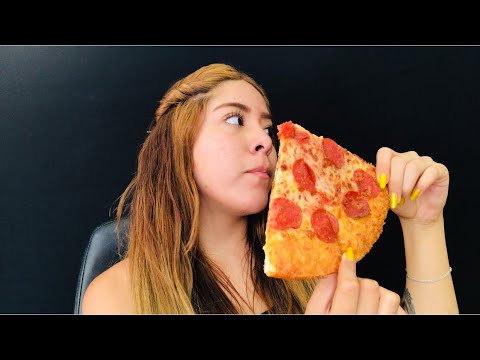 🍕🔥ASMR EN ESPAÑOL | COMIENDO PIZZA🍕🔥