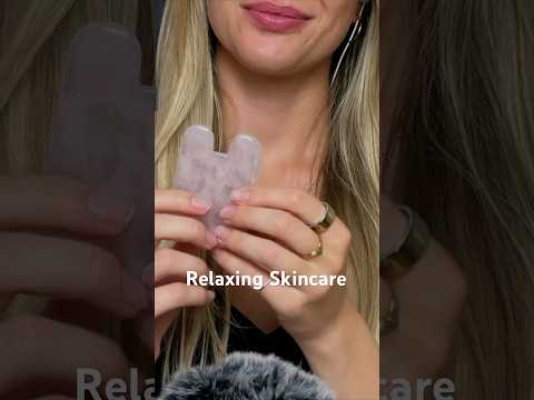 Doing your relaxing skincare  #relax