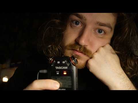 ASMR TASCAM Tapping and Scratching. That's it, not much else