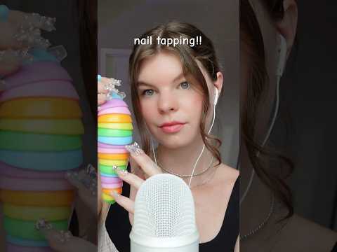ASMR my favorite trigger 💅✨ nail tapping sounds #asmr