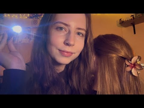 ASMR | personal attention during a thunderstorm 🌩️ (hair pulling/clipping, plucking negativity, ect)