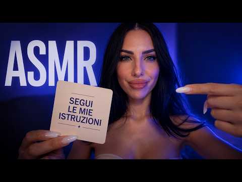 ASMR Ti Distraggo dai Tuoi Pensieri 🌙 (Occhi Chiusi alla Fine)