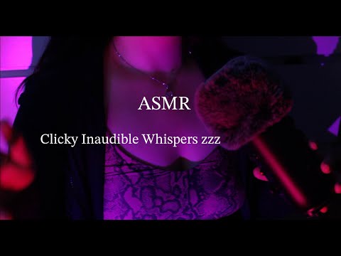 ✨ASMR Clicky Inaudible Whispers to help you sleep 💤