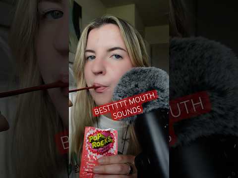 pop rocks + honey spoon = TINGLE HEAVEN ✨FULL VIDEO LINKED✨ #asmr #mouthsounds #asmrtriggers