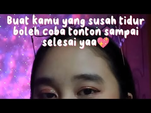 ASMR Klinik susah tidur - video buat kamu yang susah tidur 🥰 #asmr