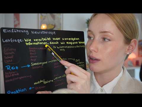 ASMR Lehrerin-Rollenspiel 👩🏼‍🏫  (inaudible) whispering
