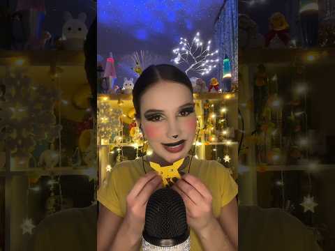 ASMR Pikachu ⚡️❤️ #pikachu #asmr #asmrsounds #pikachugirl #asmrartist #makeupartist #tingles #relax