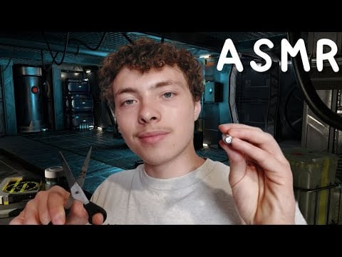 ASMR FR: Roleplay🤖T'es un petit robot je te répare🤖