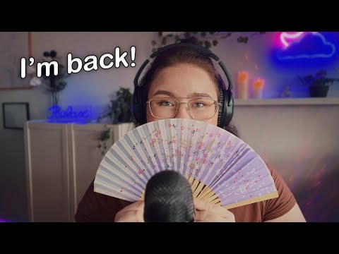 ASMR I'm Back 🤩 Lila & Silver Triggers 💜🩶