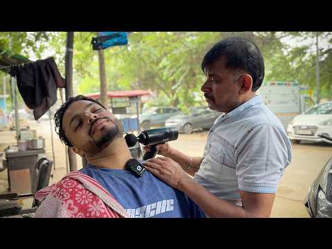 Dinesh Barber $2 BEST Street Head Massage | For INSTANT & BETTER Sleep | ASMR Gautam