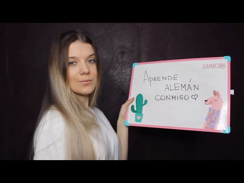 Español ASMR Aprende Alemán Conmigo