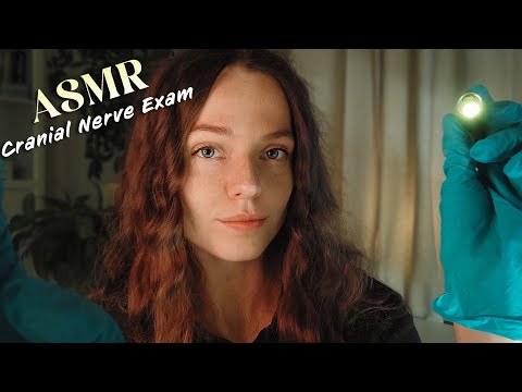 ASMR✧ Cranial Nerve Exam👩🏻‍⚕️ Du hast eine Gehirnerschütterung🫨 [German/Deutsch]