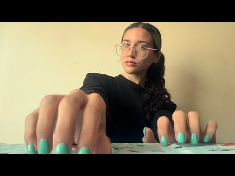 Asmr ~ Fast & Aggressive Table Tapping/Scratching, Hand & Mouth Sounds, Lofi, Anticipatory…