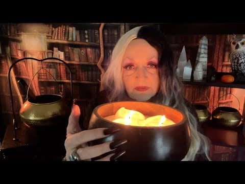 ASMR A Witch Makes You A Spell Jar Role Play