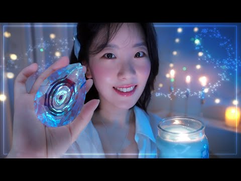 ENG ASMR : Deep Energy Cleansing 🌙 Whispered Meditation & Plucking Negativity Away