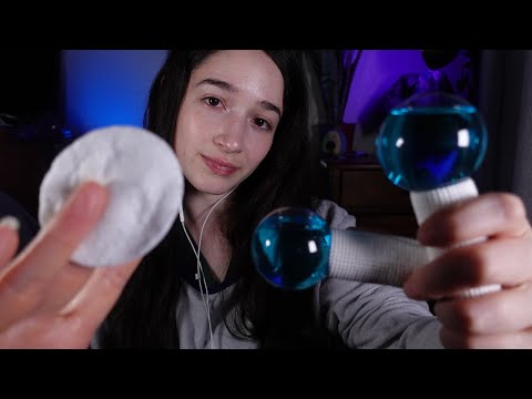 ASMR | Atención Personal para DORMIR ✨ Limpieza y Masaje Facial