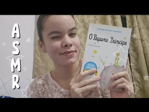 ASMR leitura COM muitos SUSSURROS 📚 💤