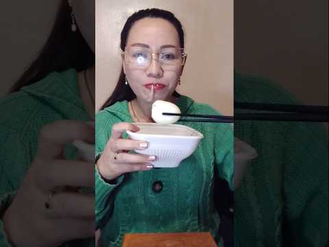NOODLES WITH BOILED EGG#viral #food #eatingshow #shortsfeed #mukbang #funny #everyone #asmr