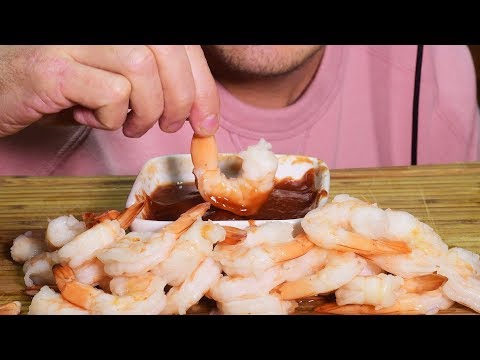 ASMR SHRIMP COCKTAILS (Eating Sounds) | Nomnomsammieboy