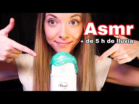 💜 Love ASMR experimenta con slimes + sonidos de LLUVIA | * Para DORMIR * | 2020