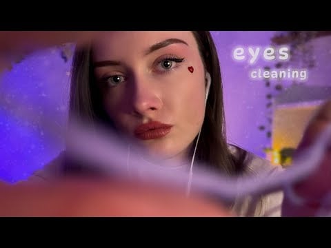 ASMR Don’t Blink 👁️ Je nettoie tes yeux (Fast Personal Attention)