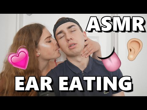 ASMR EAR E.A.T.!.N.G 👂👅💦