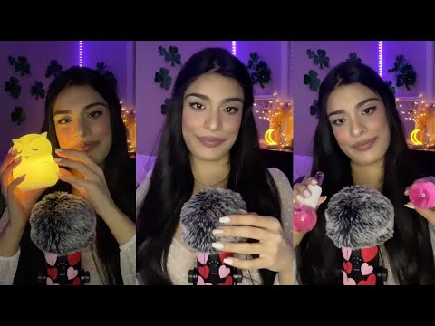 ASMR Skincare, Makeup, Negative energy plucking (Livestream Part 1)