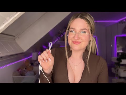 My first ASMR video - whispers, sensitive mouth sounds & more