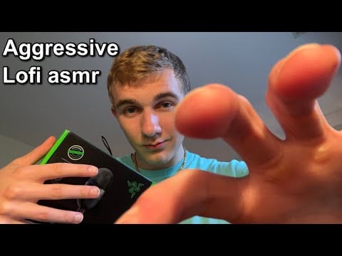 Asmr fast and aggressive lofi asmr fast tapping and fast handsounds