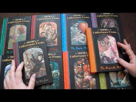 ASMR Book Series Review - A Series of Unfortunate Events