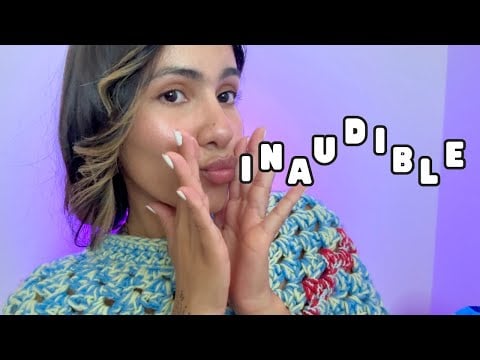 ASMR inaudible whispering & repeating my intro [Gio's cv]