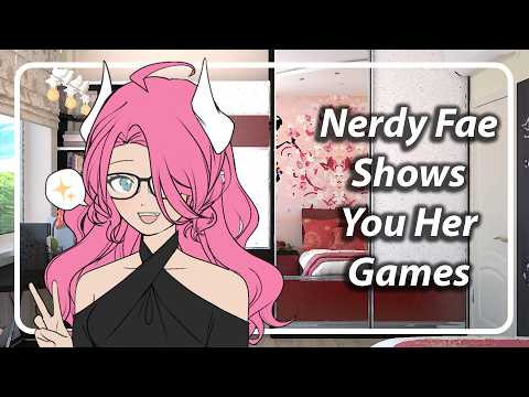 Nerdy Girl Shows You Her Games [F4A] [TF4A]