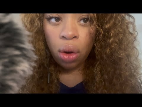 ASMR Gum Chewing & Whispers 