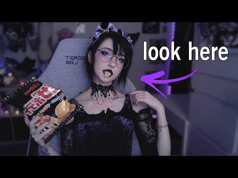ASMR Bunny Girl asserts dominance while Snacking 🫦