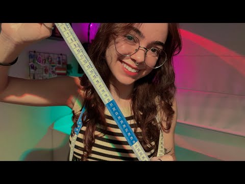 ASMR | Costureira pegando suas medidas