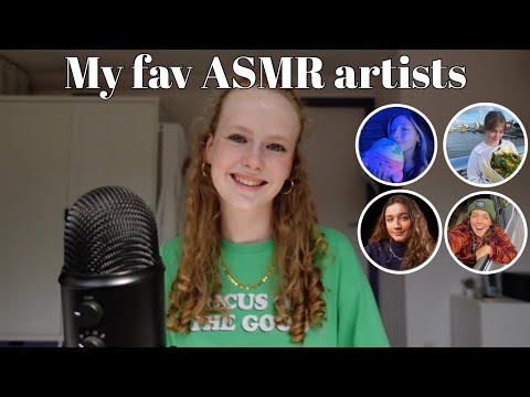 ASMR ~.~ REPEATING THE INTRO'S OF MY FAVORITE ASMR TISTS 🫶🏻