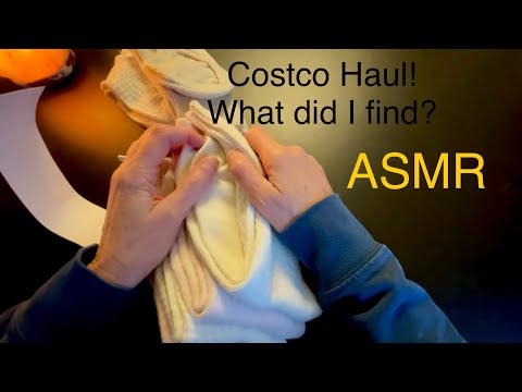 ASMR Costco Haul, Halloween Candy, Food Staples, Home Goods