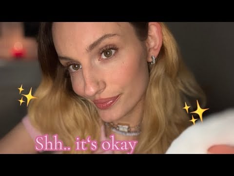 ASMR 🩷 best friend comforts you while you’re crying | shh it’s okay | personal attention