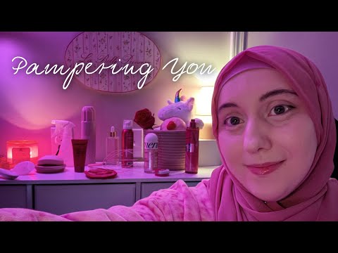 ASMR Peaceful Pampering at The Pink Spa 🎀