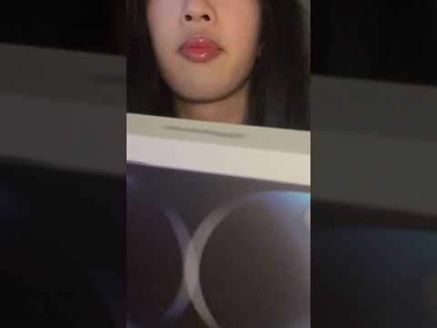 ASMR tapping on iphone box 🍎 (short version) #asmr #tapping #fastandaggressive