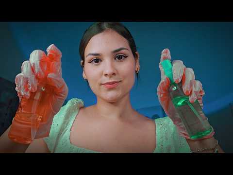 ASMR SPA FACIAL E MASSAGEM RELAXANTE✨️(Visual Triggers)
