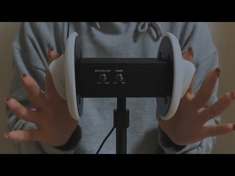[ASMR] (No Talking) My First 3DIO ASMR!!!!! Scratching and Tapping Your Ears😁
