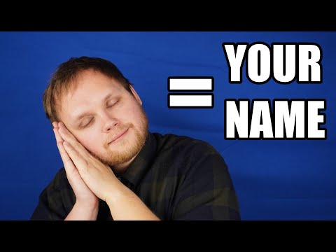 ASMR | If I say Your Name You HAVE TO Go to Sleep