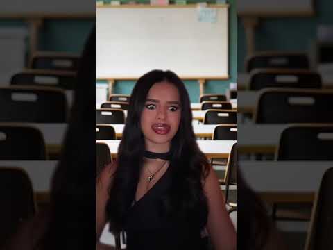 ASMR Annoying girl in class #asmrroleplay #asmrvideo #gumchewingasmr #shortsviral