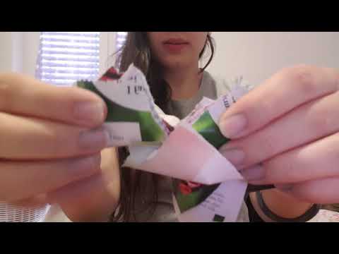 ASMR Relaxing with Paper: Ripping, Destroying Different Types of Magazines