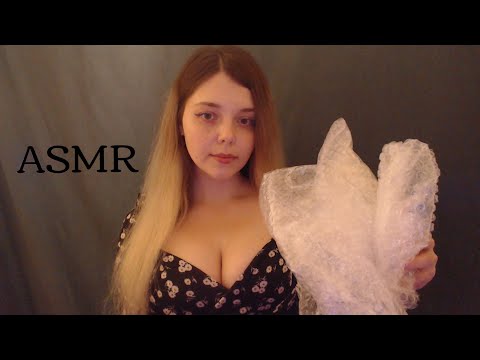 АСМР Массаж мозга 💆🏻‍♀️ /Пленка и пенка на микрофоне / ASMR Brain Massage